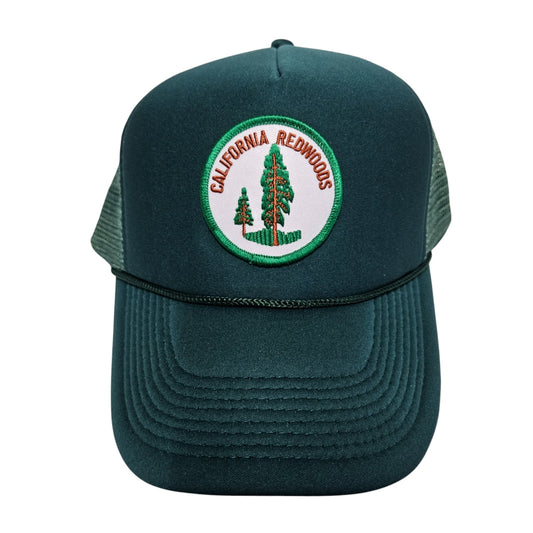 CA REDWOODS on mesh back cap