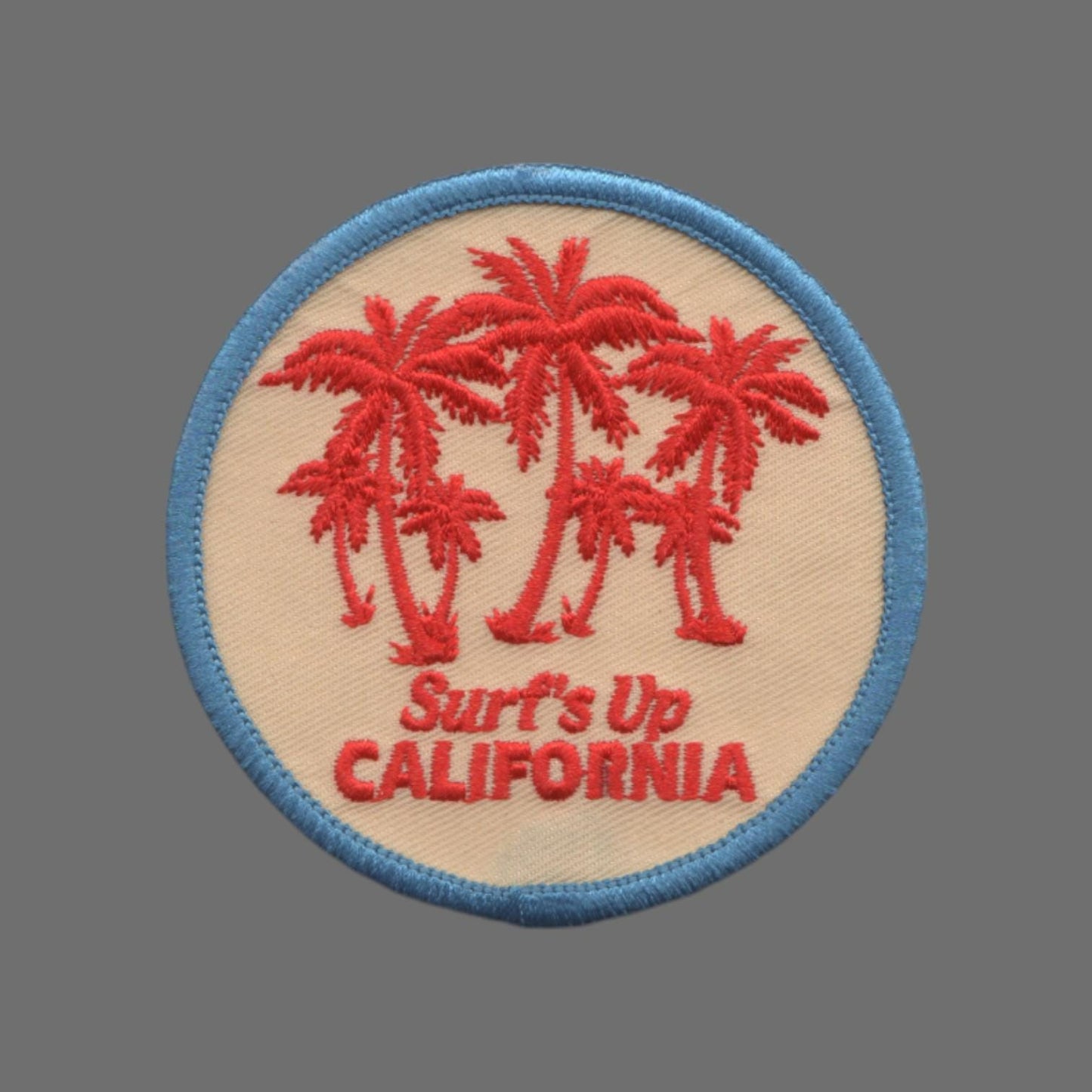 Wholesale California Patch – Surfs Up Surfing Palm Trees – Iron On Souvenir Travel Patch – CA Embellishment or Applique 3″ (Copy)