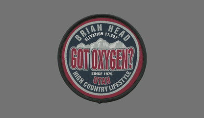 Brian Head Resort Utah Patch – Travel Patch Iron On – UT Souvenir Embellishment Applique – Travel Gift 3″ Ski Snowboard Biking