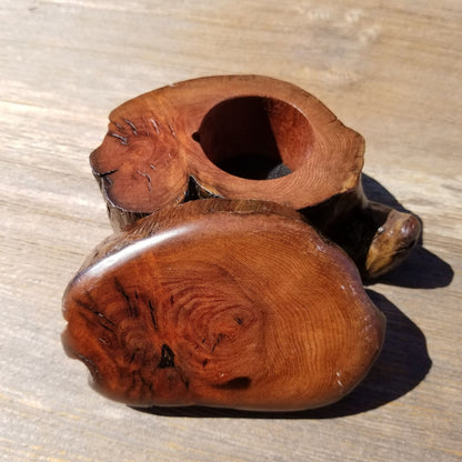 Handmade Ring Box Wood Box with Redwood Rustic Handmade California Redwood Jewelry Box Storage Box Token Ashes #366