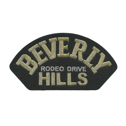 Beverly Hills Patch California Badge Rodeo Drive Souvenir Iron On Badge Emblem Applique