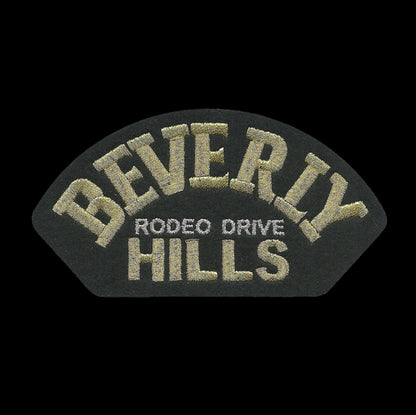 Beverly Hills Patch California Badge Rodeo Drive Souvenir Iron On Badge Emblem Applique