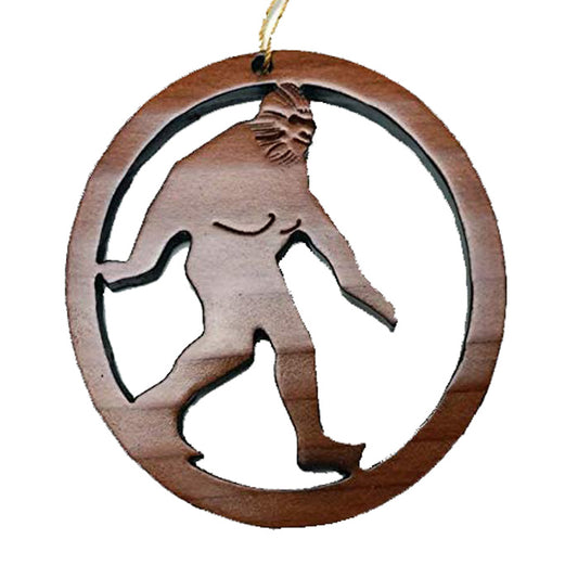 Bigfoot Christmas Ornament Redwood Souvenir