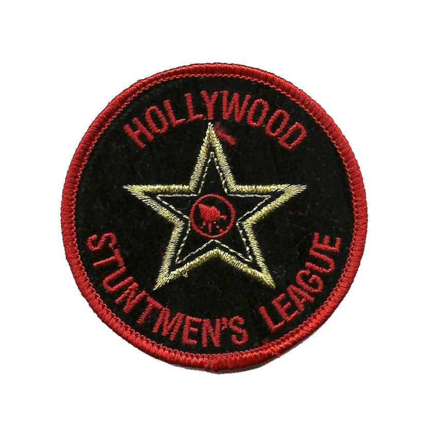 Vintage California Patch - Hollywood Stars - Stuntmen League California Souvenir Iron On