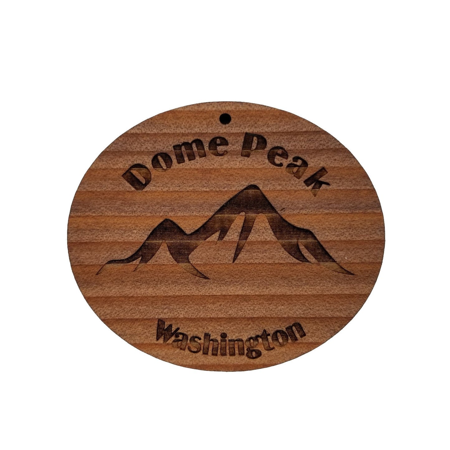 Wholesale Dome Peak Ornament Wood Washington Souvenir Mountain Climbing Dome Glacier WA Cascades