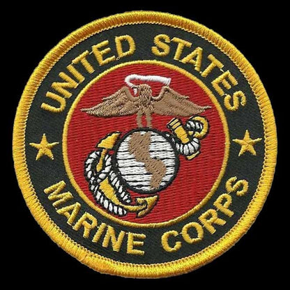 US Marines Patch Iron On Country Pride Patch US Military Patch e 3"Badge Emblem