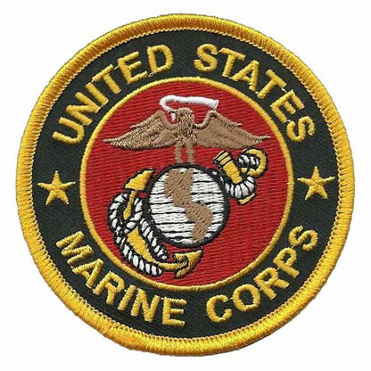 US Marines Patch Iron On Country Pride Patch US Military Patch e 3"Badge Emblem