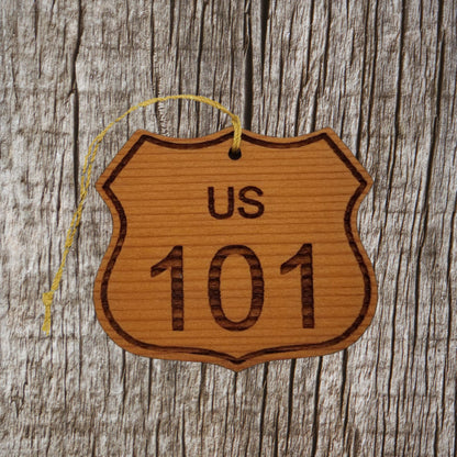 California Ornament - Road Sign - Highway 101