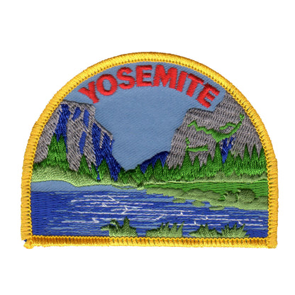 Yosemite National Park Iron On Patch Collectible Souvenir Gates of the Valley Half Dome El Capitan