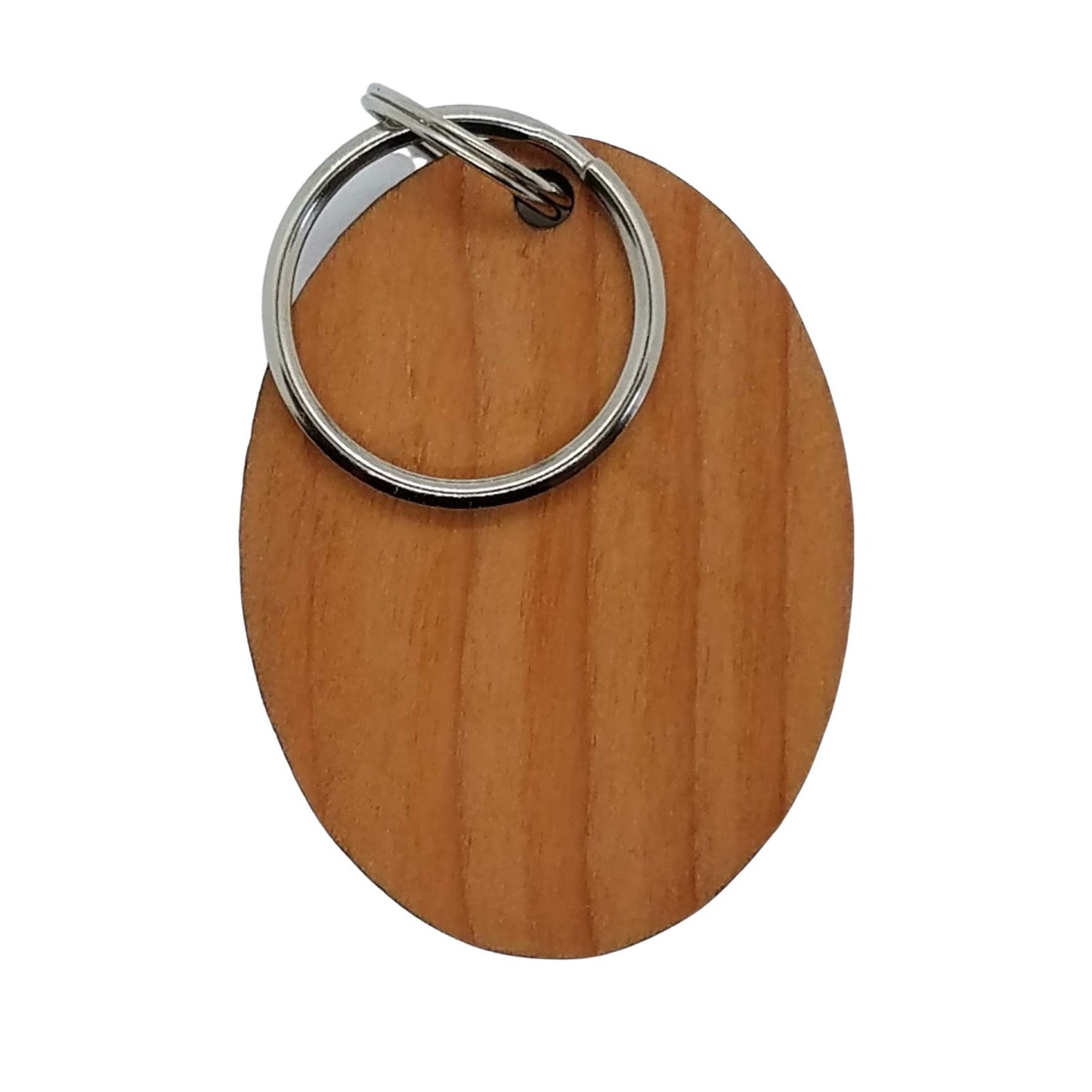 California Poppy State Flower Wood Keychain - Poppies Keyring