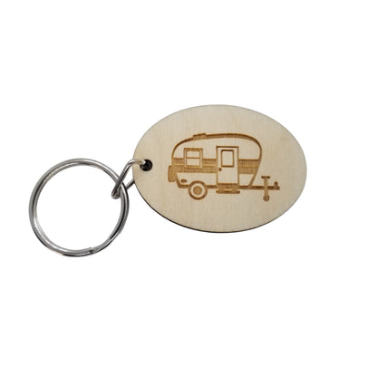 Trailer Keys Keychain Key Ring Keychain Gift - Key Chain Key Tag Key Ring Key Fob - Pull Along Tag Along Travel Trailer Key Marker