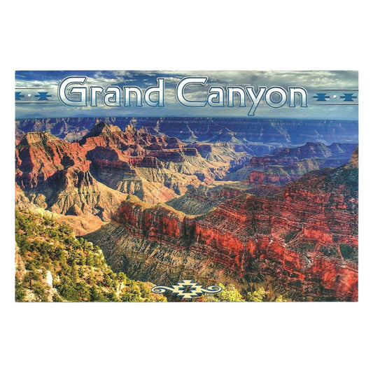 Grand Canyon Postcard 4x6 Bright Color Filter AZ Arizona - Great for Crafting - Decoupage - Scrapbooking Supply