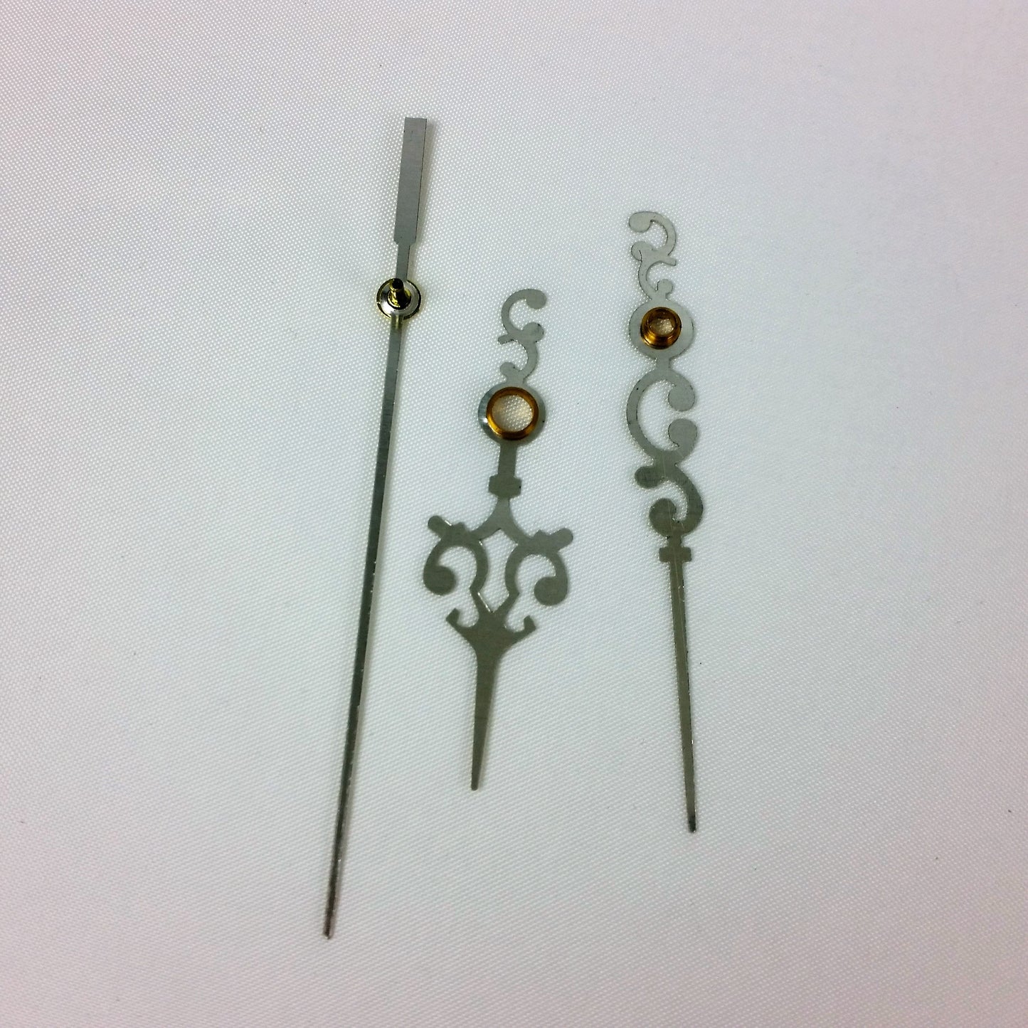 10 Quartz Clock Movement Mechanisms and Serpentine Style Brass Hands Set Kit DIY Repair Parts