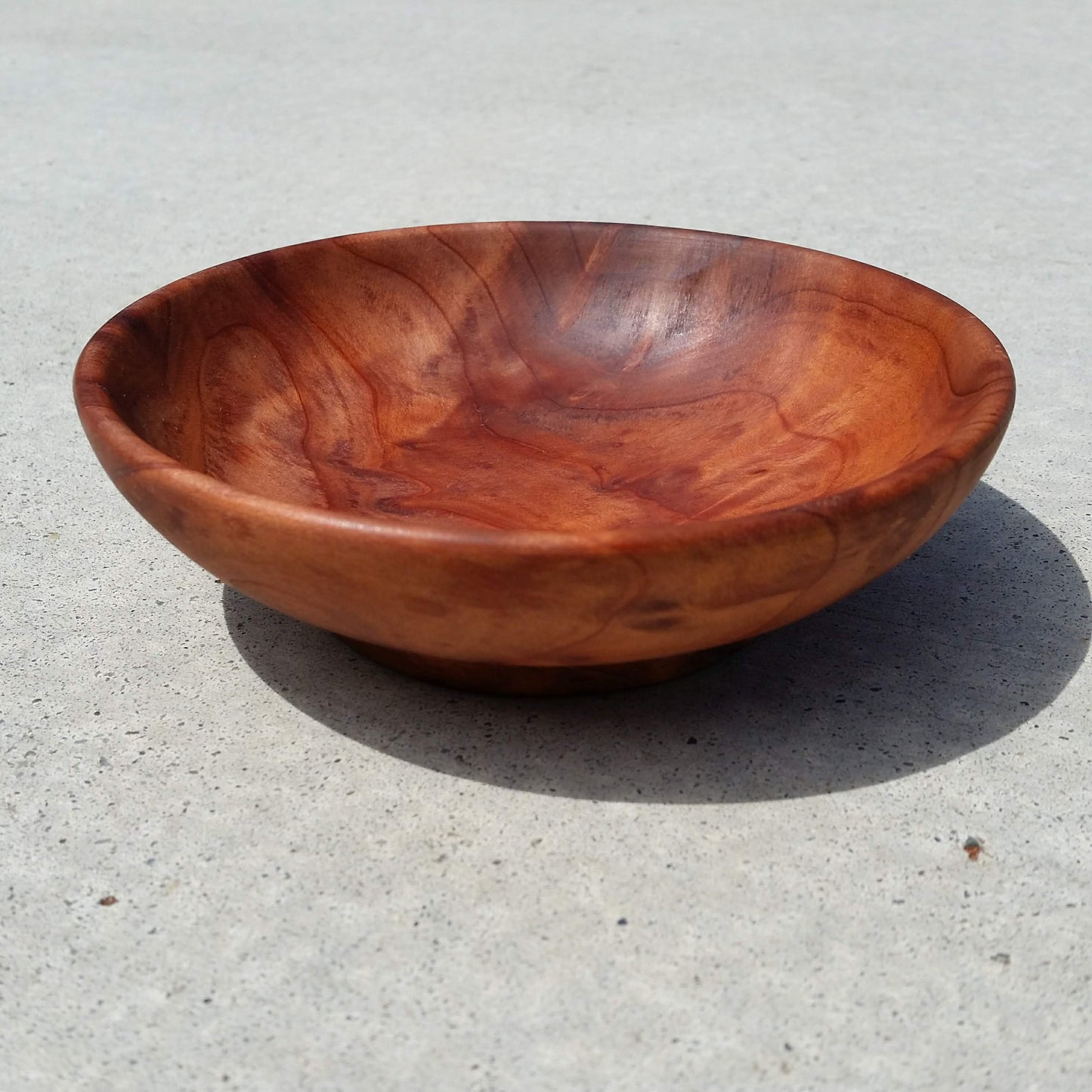 Redwood Burl Bowl Hand Turned 5 Inch Wood Salad Bowl #A9