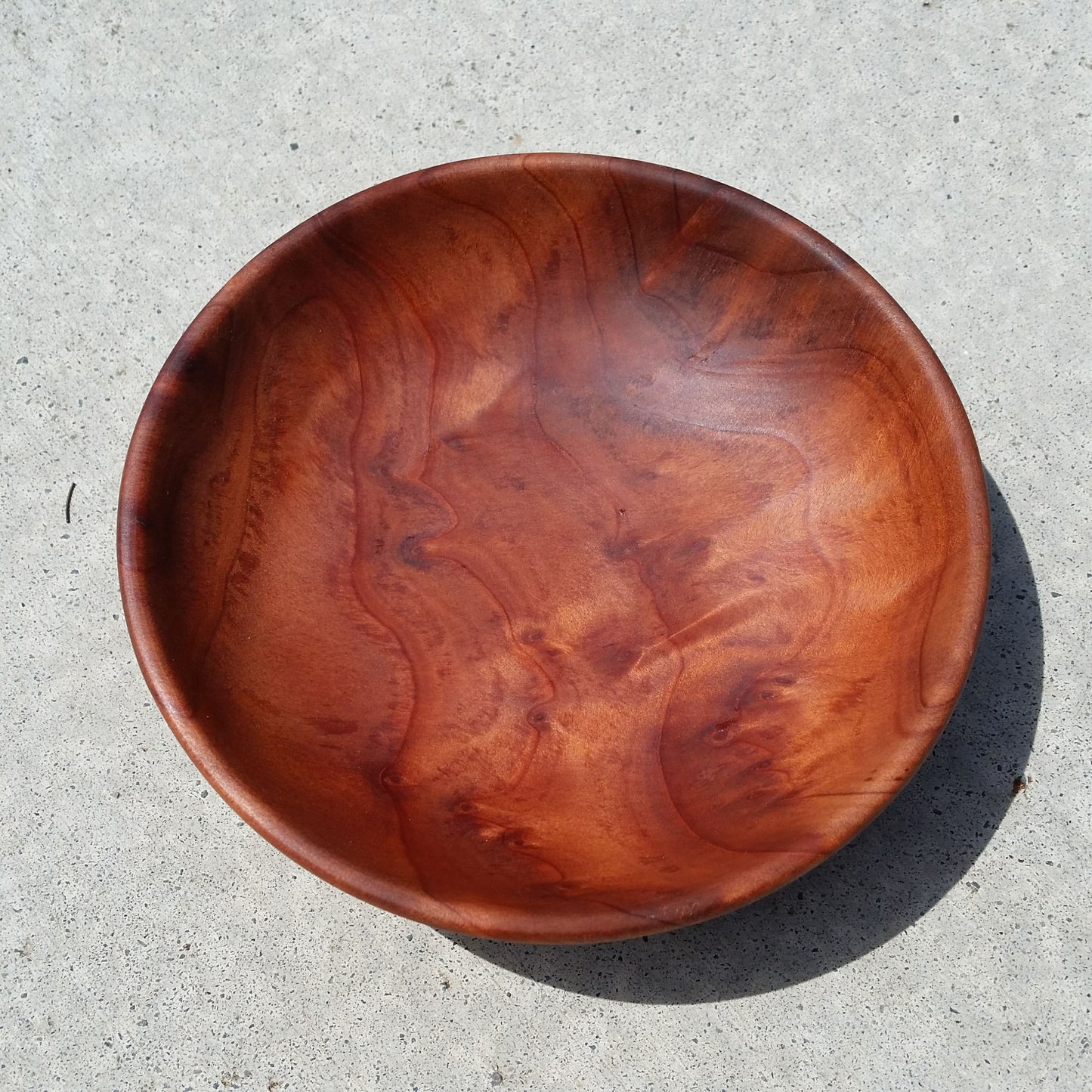 Redwood Burl Bowl Hand Turned 5 Inch Wood Salad Bowl #A9