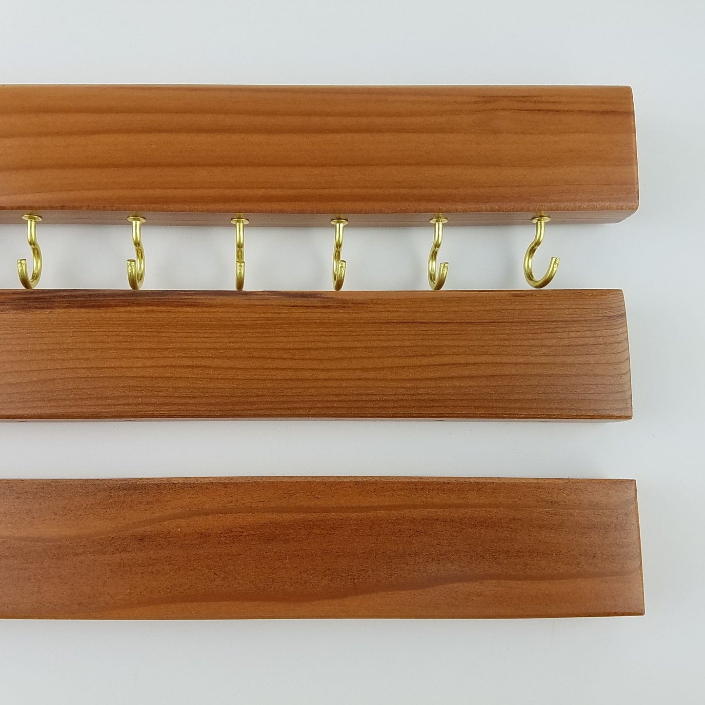 Key Entryway Organize - Natural Wood Handmade Wall Hanging Glasses Keys Jewelry