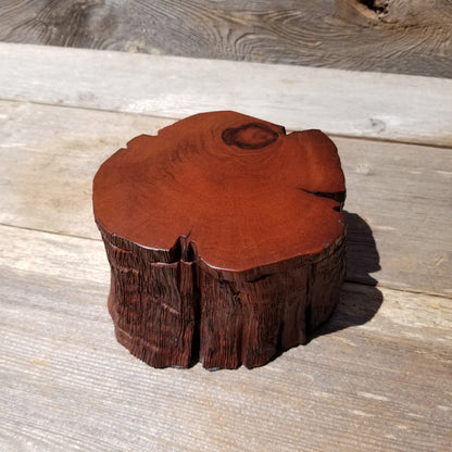 Handmade Wood Box with California Redwood Rustic #110