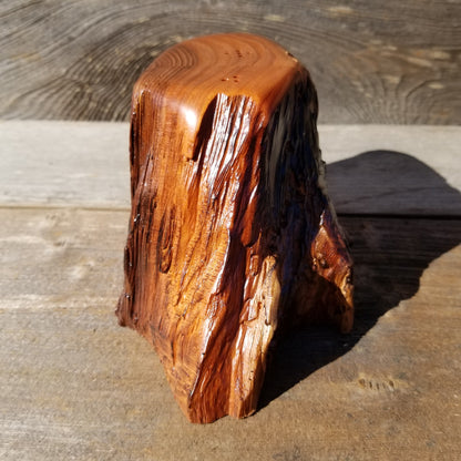 Redwood Rustic Salt and Pepper Shakers Set Handmade Anniversary Wedding #203 Housewarming Christmas California Wood