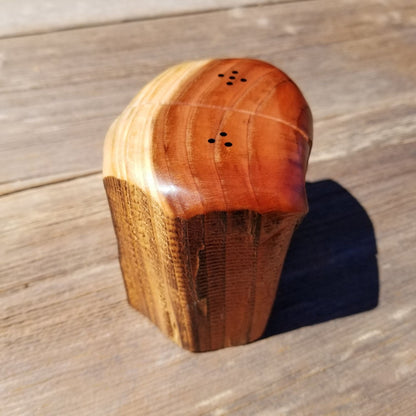 Redwood Rustic Salt and Pepper Shakers Set Handmade Anniversary Wedding #381 Housewarming Christmas California Wood