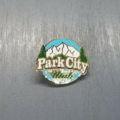 Utah Pin - Park City UT Souvenir Hat Pin Lapel Pin Ski Resort Travel Pin