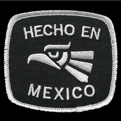 Hecho En Mexico Iron on Patch 3″ Souvenir Travel Badge Emblem Accessory