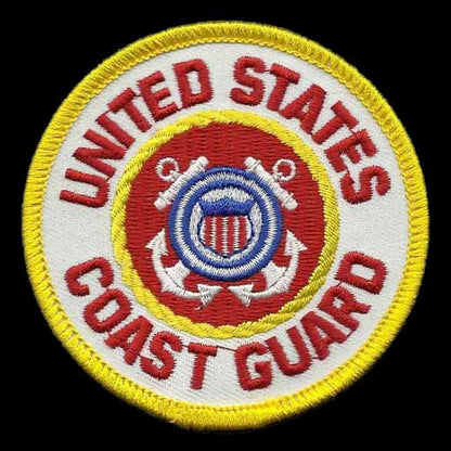 Coast Guard Patch – United States Souvenir – US Coast Guard Shield – Travel Gift 3" Badge