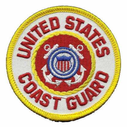 Coast Guard Patch – United States Souvenir – US Coast Guard Shield – Travel Gift 3" Badge